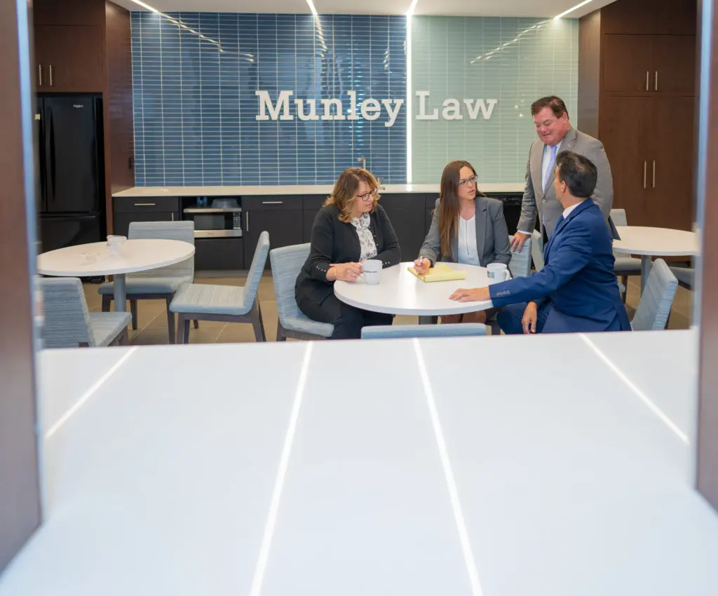 Pittsburgh pedestrian accident lawyers from Munley Law discussing a case