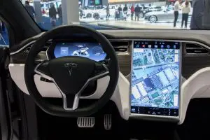 tesla driver assist tech