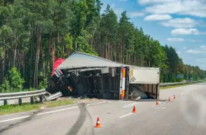 truck accident on highway