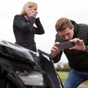 Documenting accident scene