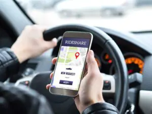 Pittsburgh rideshare driver distracted
