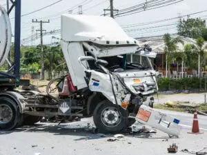 Truck Accident in Easton