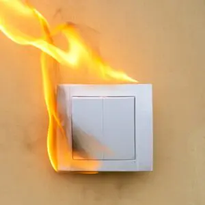 Philadelphia product liability lawyer. burning light switch.