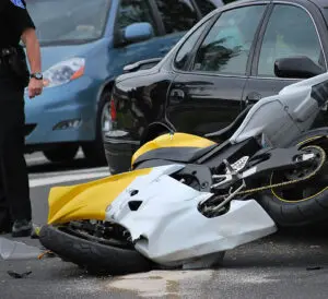 What is the average payout for a motorcycle accident in Easton, PA?