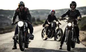 Motorcycle riders in Bethlehem