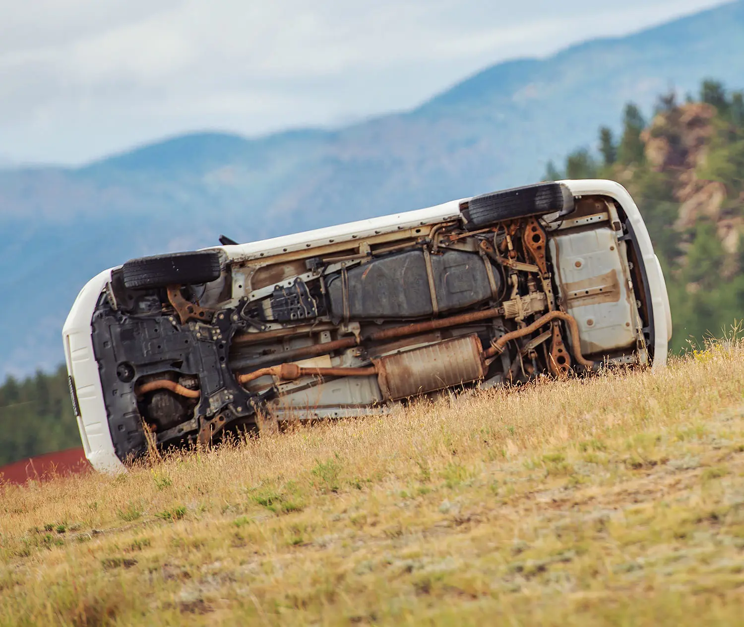 rollover truck accident