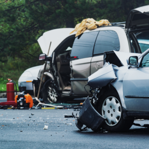 3-Car Accident: Who is At Fault?