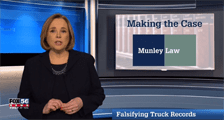 False CDL Records presented on Making the case with Munley Law Personal Injury Attorneys