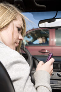 what age group causes the most car crashes. distracted teen driver