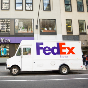 FedEx truck accident