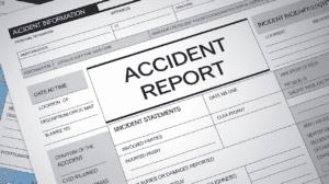 Accident report form