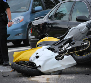 What is the average payout for a motorcycle accident in Easton, PA?