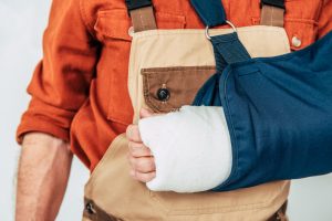 a worker in a cast he may have a workers' compensation claim
