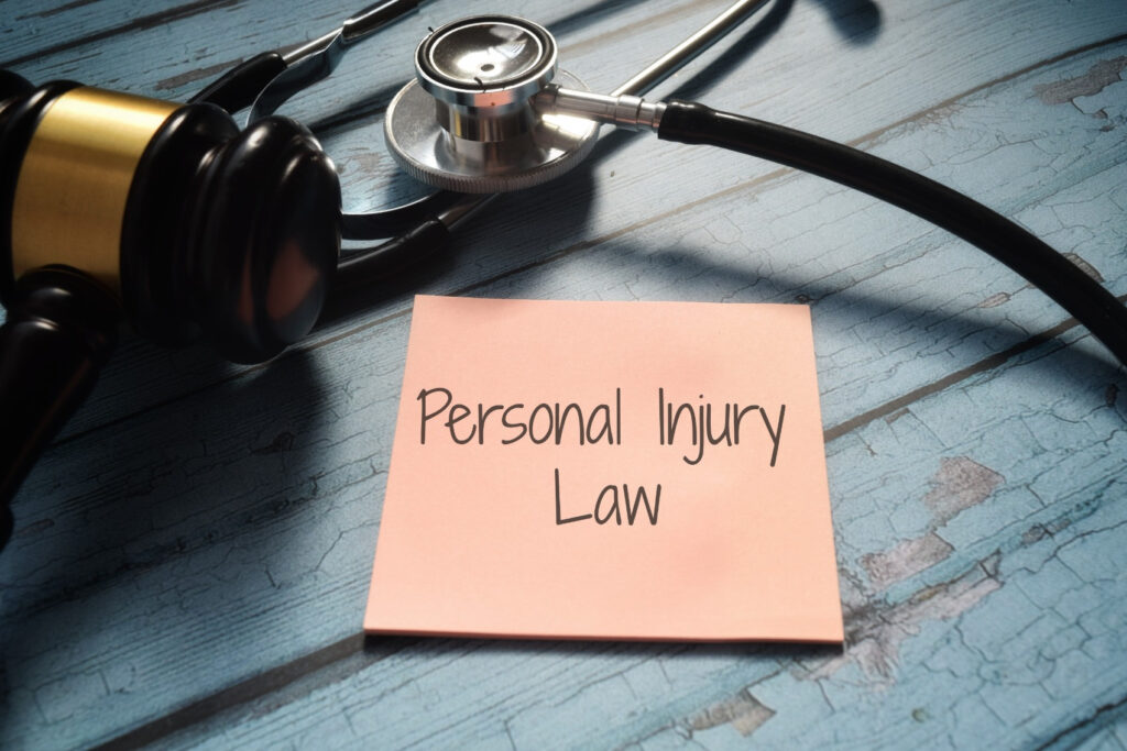 Note describing personal injury law