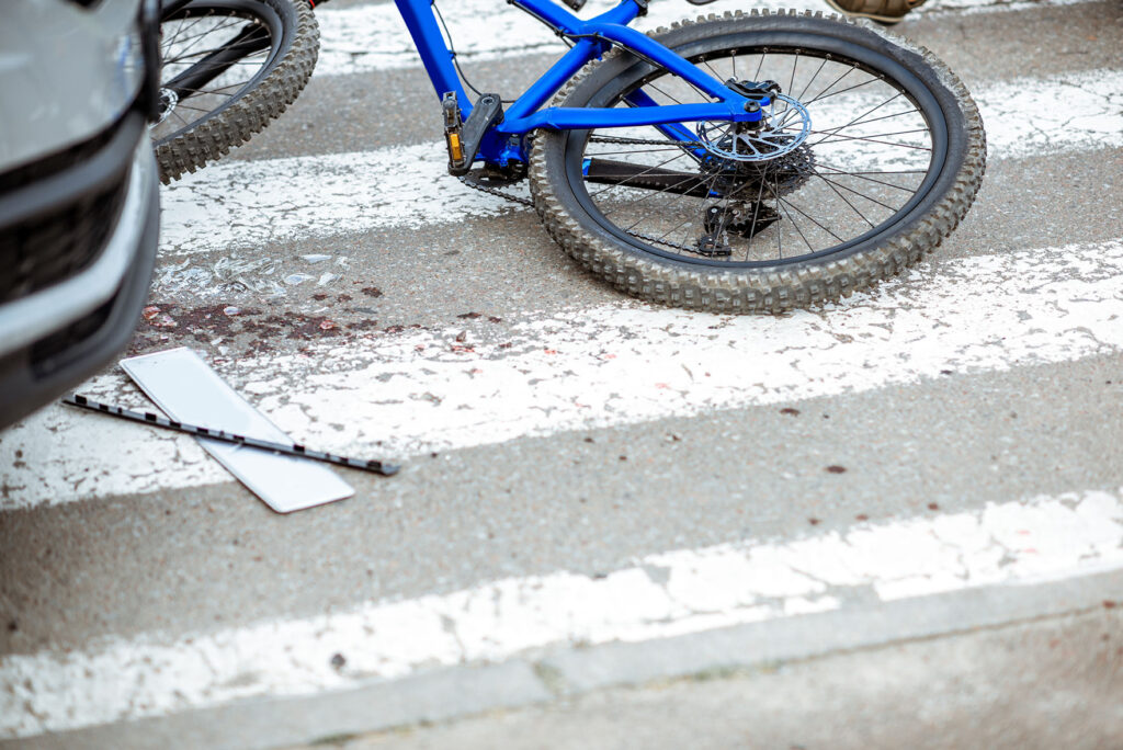 bicycle accident in Reading, PA